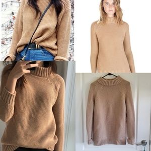Zara Camel Knit Sweater